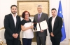 Predsednik Thaçi odlikovao Fadila Vokrrija Jubilarnom predsedničkom medaljom desetogodišnjice nezavisnosti 